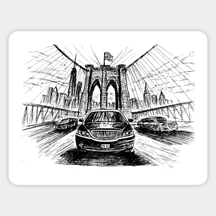 Brooklyn Bridge Sticker